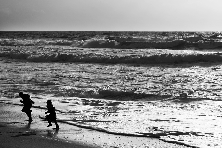 Jeu d'enfant sur la plage