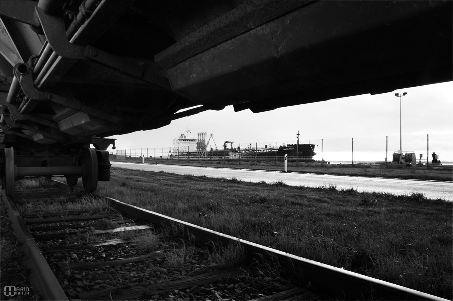 Chemin de fer, train et cargo à Saint-Nazaire