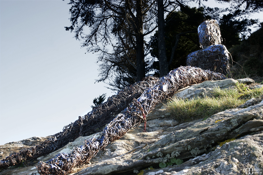 Sculpture sauvage : dévoreuse de sirènes de Patrice Marc More