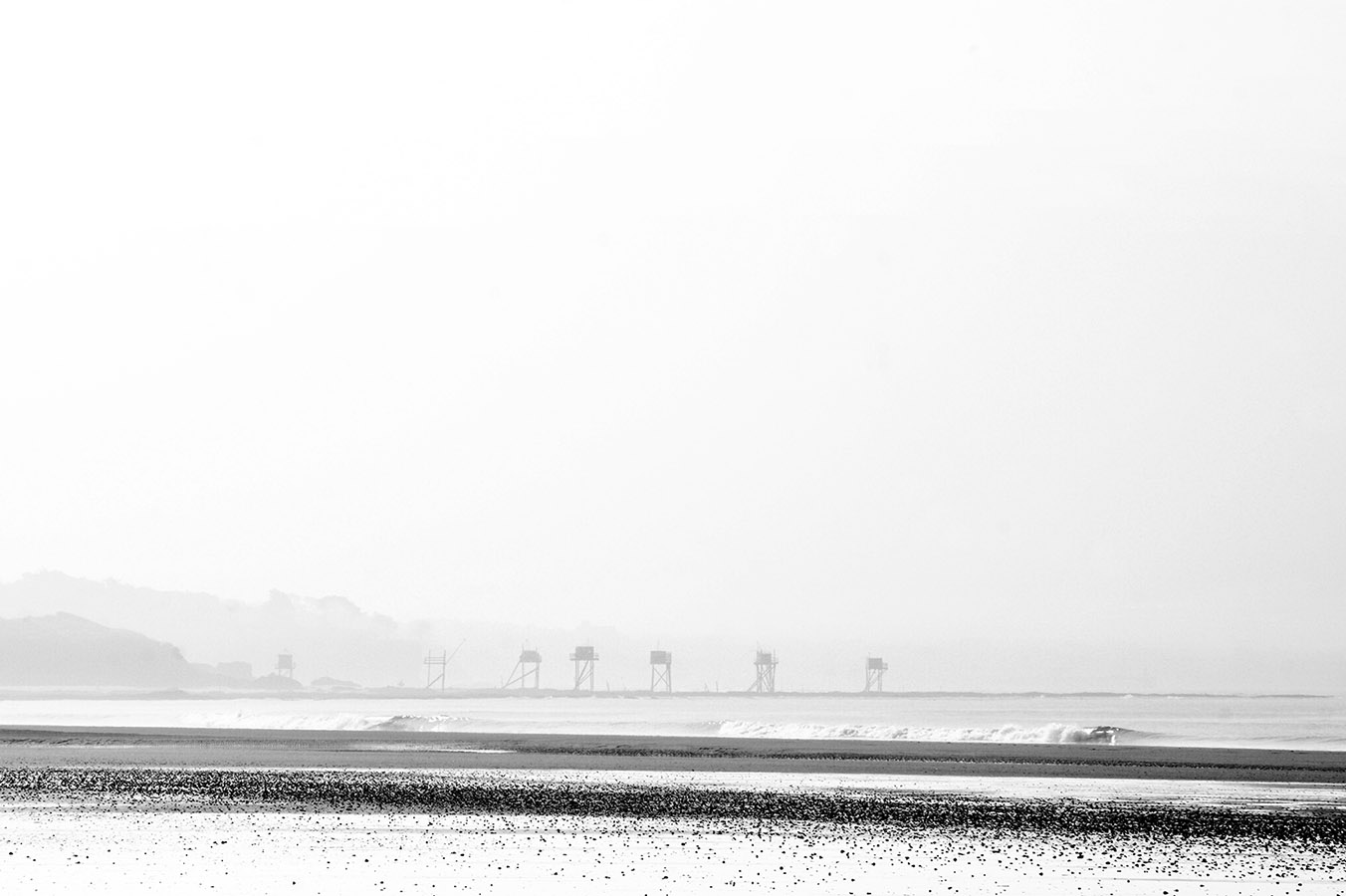 Brume en bord de mer