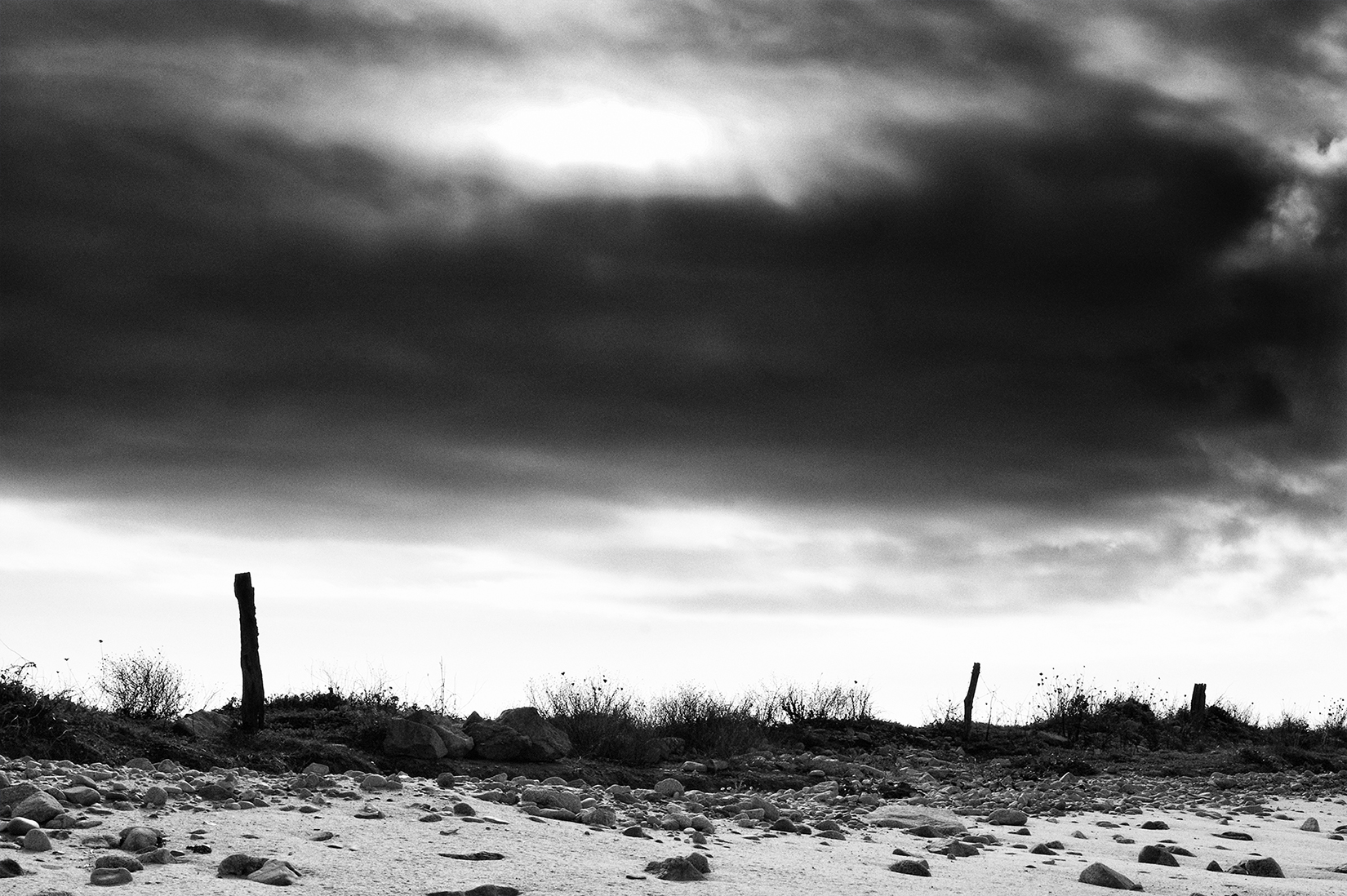 Nuages et bord de mer
