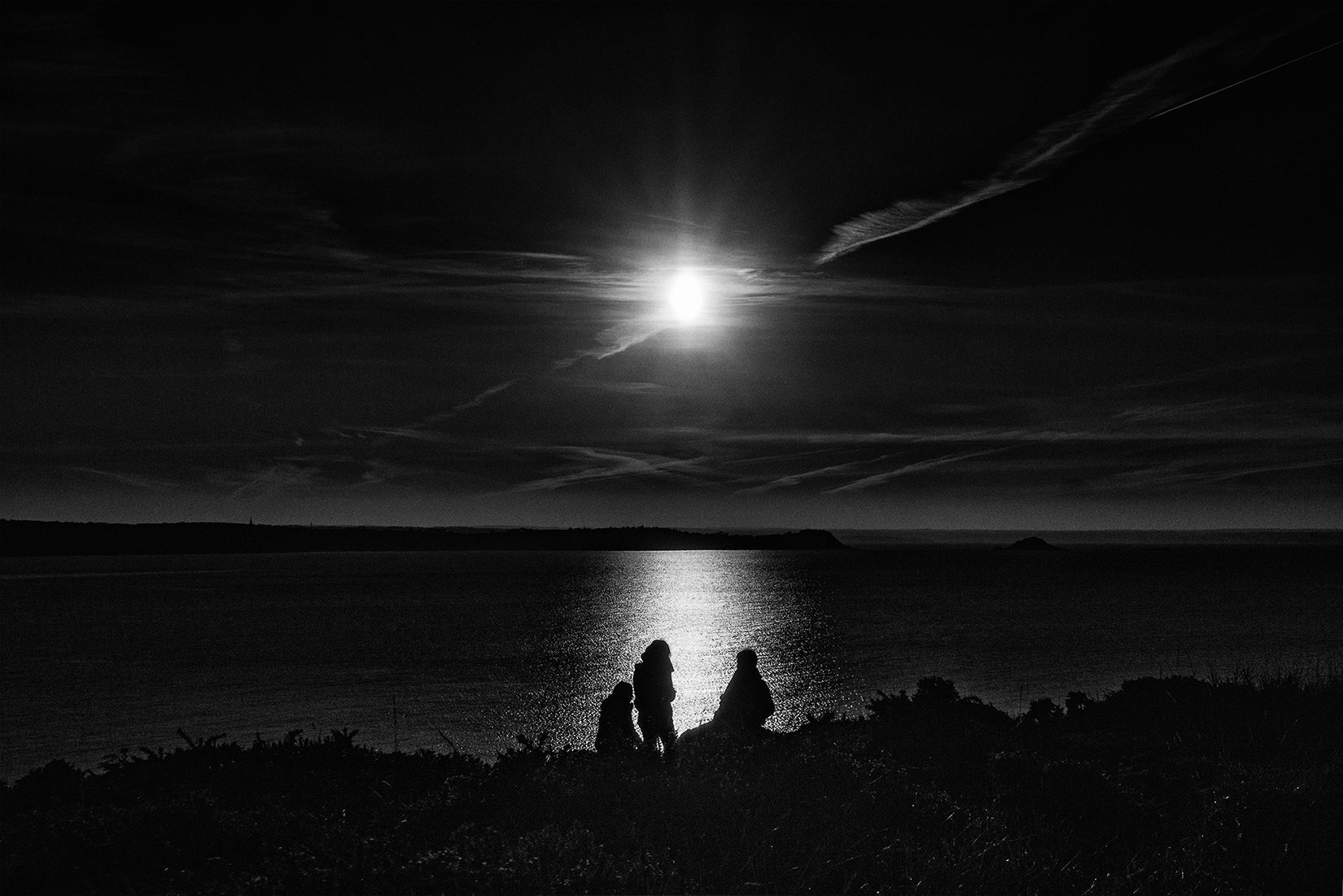 Coucher de soleil sur le Cap d'Erquy