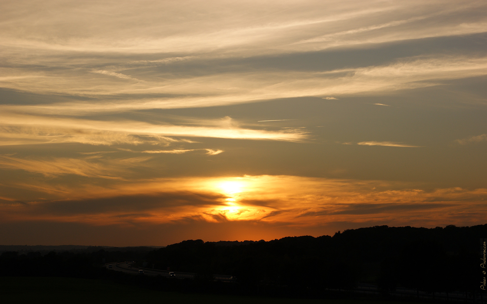 Crépuscule en Morbihan