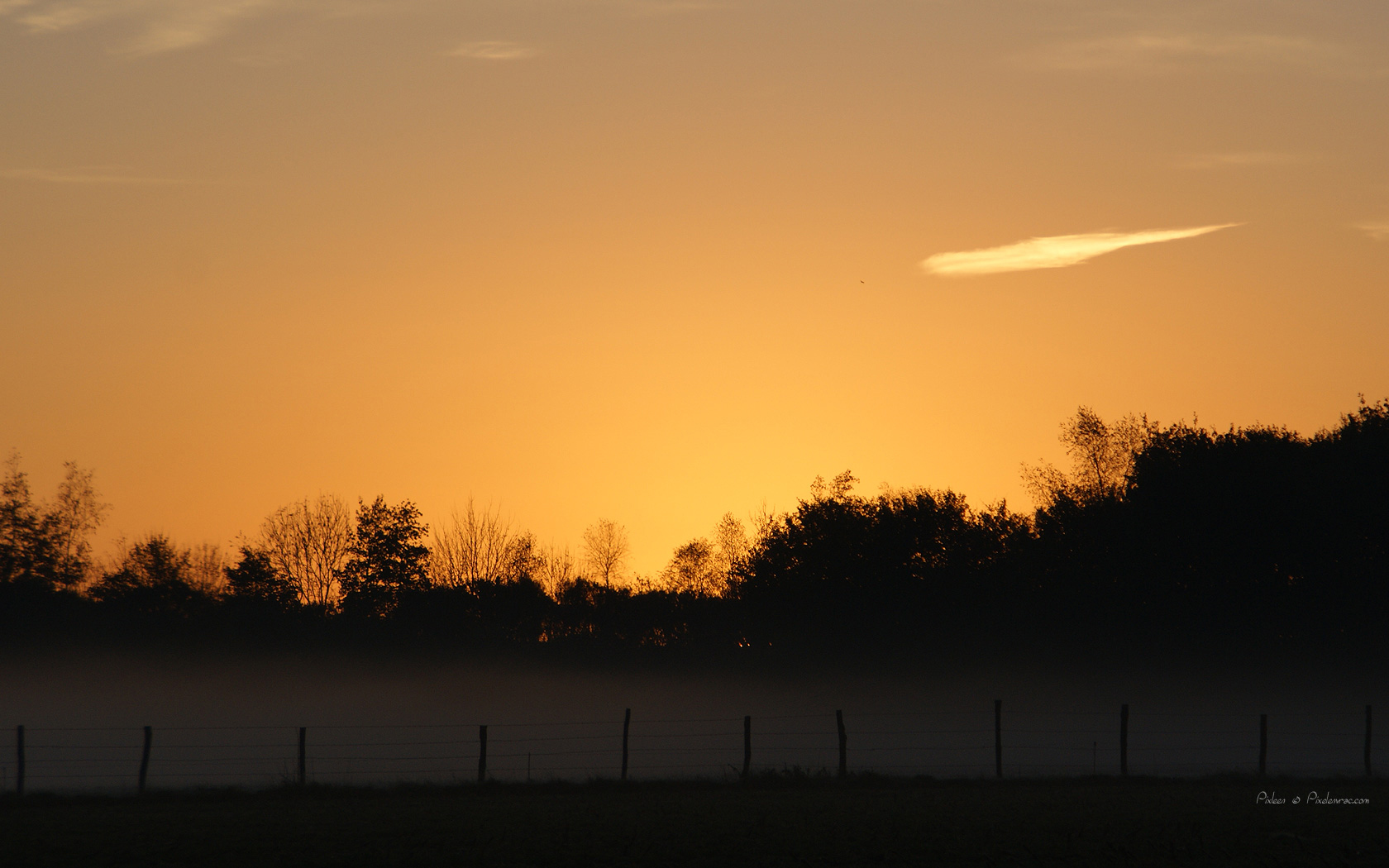 Aube sur le Morbihan