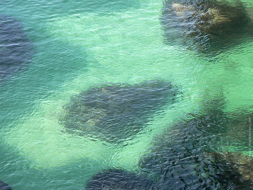 Eau de mer et transparence