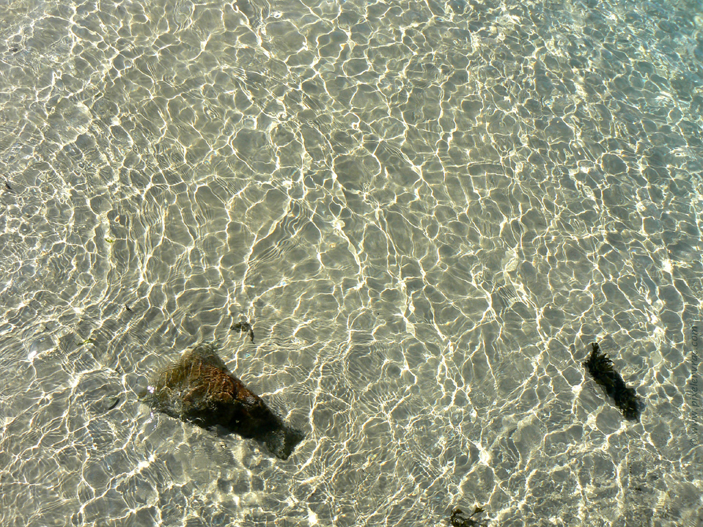 Eau de mer et ridules