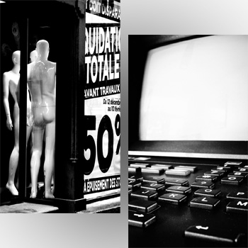 wallpaper en noir et blanc Smartphone